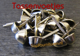 Tassenvoetjes Chrome