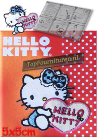 Hello Kitty blauw reflekterend (no.8)