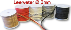 Leerveter 3,0 mm diverse kleuren