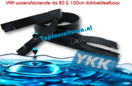 AquaGuard water-resistant zwart dubbeldeelbaar