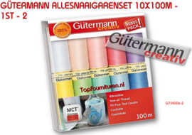 Gütermann allesnaaigarenset 10x100 meter