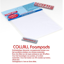 Collall Foampads 1mm en 2mm dik