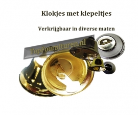 Diverse klokjes Goud & Zilver (per 10 stuks No.3)