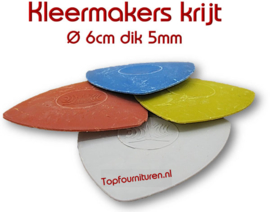 Kleermakerskrijt vier kleuren