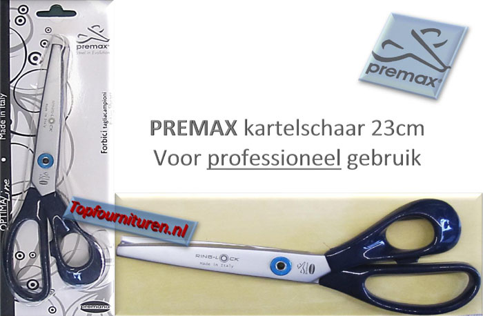 Premax kartelschaar 23cm professioneel gebruik