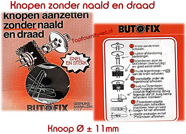 Knopen zonder naald & | Topfournituren.nl