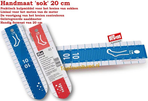 Handmaat 'sok' 20 cm