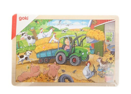PuzzelSet Bouwvoertuigen