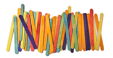 Gekleurde IJsstokjes