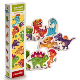 Dino Puzzel, 16 stukken (2 / 3 jaar)