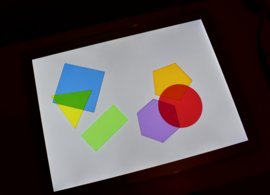 transparante Grote Geo Vormen