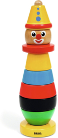 BRIO Stapel Clown