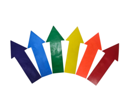 VloerPijlen (set van 6)
