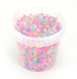 Emmer 5000 Strijkkralen Neon Glitter