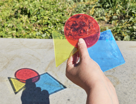 transparante Grote Geo Vormen