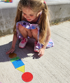 transparante Grote Geo Vormen