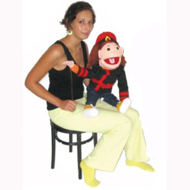 Grote Handpoppen met Verkleedkleding