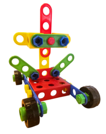 Bouwset met 4 Wielen