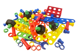 Bouwset met 4 Wielen