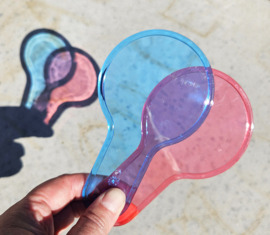 Transparante Kleuren Peddels