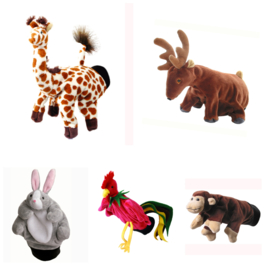 HandPoppen Dieren