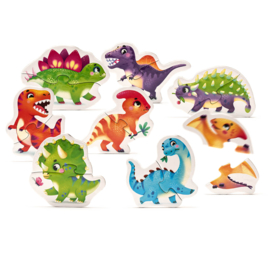 Dino Puzzel, 16 stukken (2 / 3 jaar)