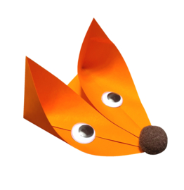 Knutsel Idee - Vosje Vouwen