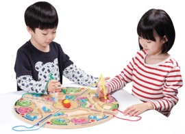 Magnetisch MotoriekBord voor 4 Personen