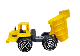 Plasto Gele Kiepwagen 28cm