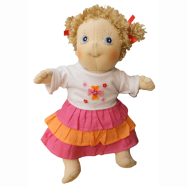 Poppenjurk Roze Stroken