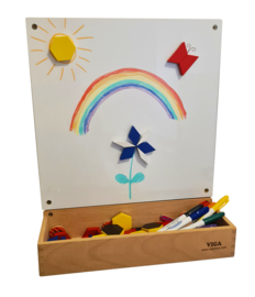 Magnetisch Wandbord met Bakje