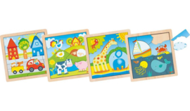 PuzzelSet Stad en Land