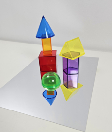 3D Vormen Set - transparant