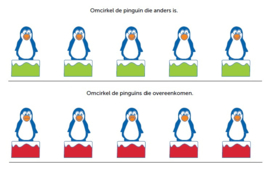 Werkblad Pinguins
