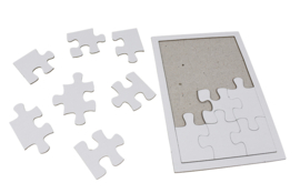 Blanco Puzzels In Lijst - Set