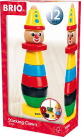 BRIO Stapel Clown