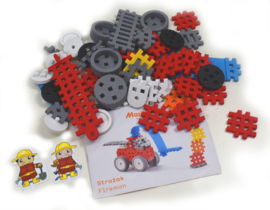 Kleine WafelBlokken - Brandweer