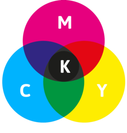 CMYK Kleuren Blok