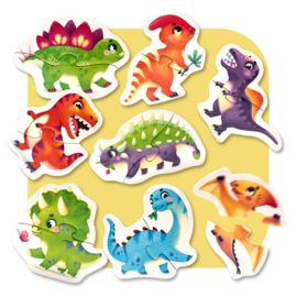 Dino Puzzel, 16 stukken (2 / 3 jaar)