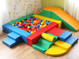 Softplay Ballenbak Klein Kleur