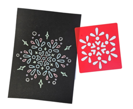 Sjablonen Sneeuwvlok