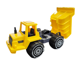 Plasto Gele Kiepwagen 28cm