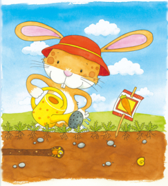 Laagjespuzzel  Worteltjes Zaaien