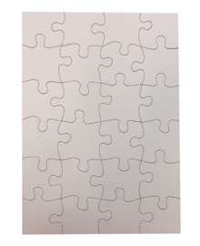 Blanco Puzzel Set A5