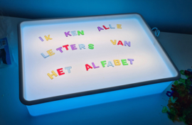 Transparante HoofdLetters