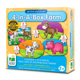 4-in-1 Puzzel Boerderij