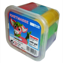 Plastilin Gemengde Kleuren 400gr.