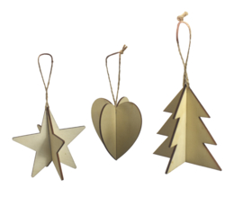 3D Kerst Hanger