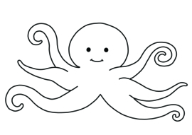 Knutsel Idee - Papierhouder Octopus