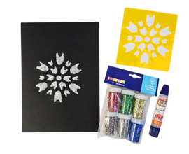 Sjablonen Sneeuwvlok